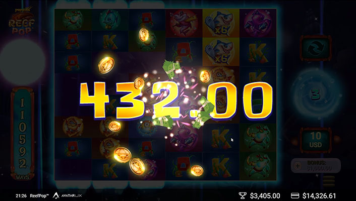 Новинка игровой автомат Reefpop Новинка игровой автомат Reefpop